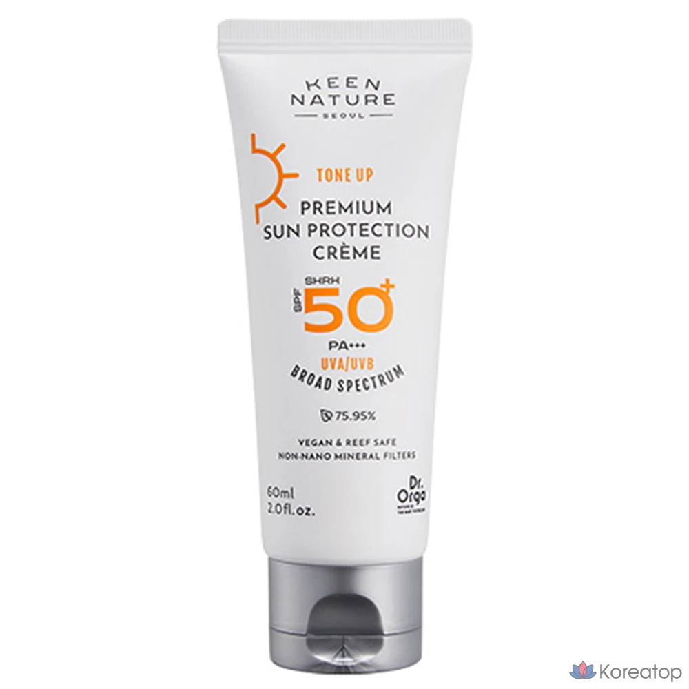 Солнцезащитный крем Dr. Orga Premium SPF50+ PA+++, 60 мл, 60 г, 1 шт.
