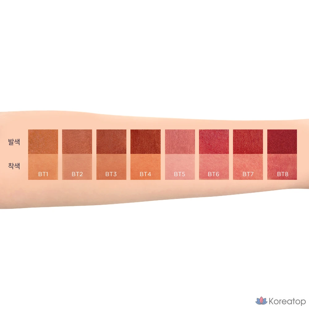 Тинт для губ MERZY Blur Fit Lip Tint, оттенок BT4 Heeyeol, 1 шт., фото 8