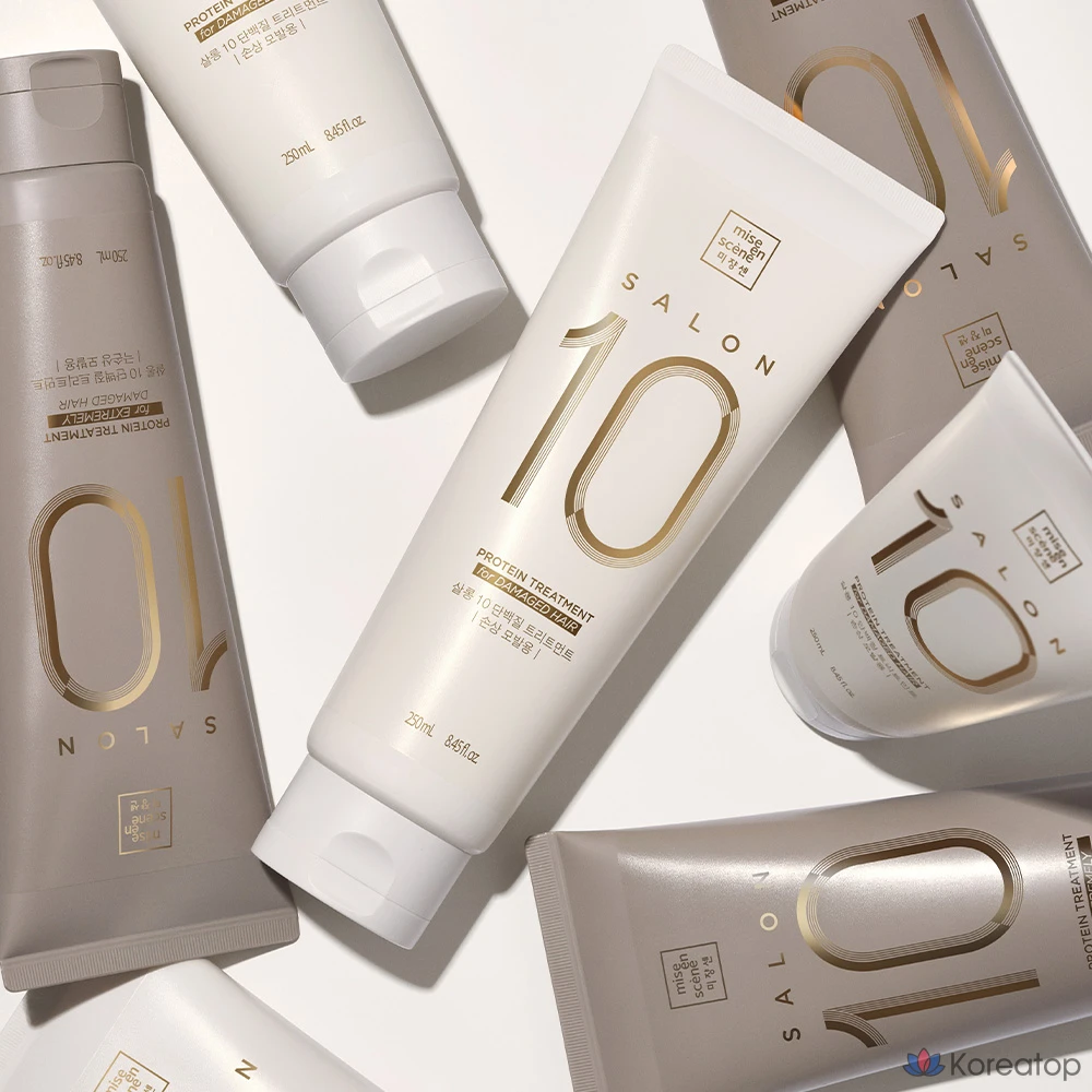 Средство для ухода за сильно поврежденными волосами Mise en Scene Salon 10 Protein Hair Treatment, 250 мл, 1 шт.