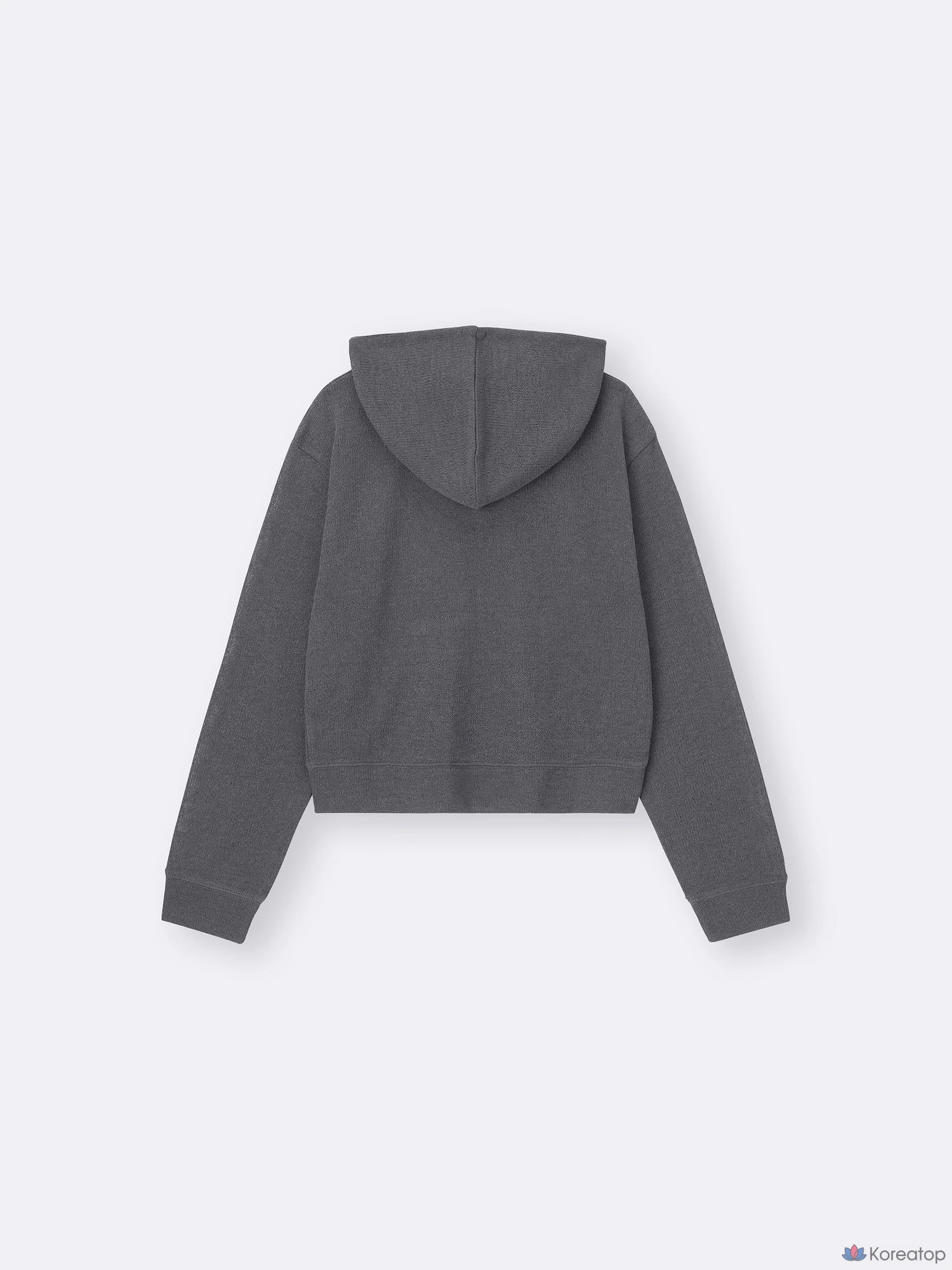 Худи на молнии Uniqlo Loop Yarn Full-Zip Hoodie