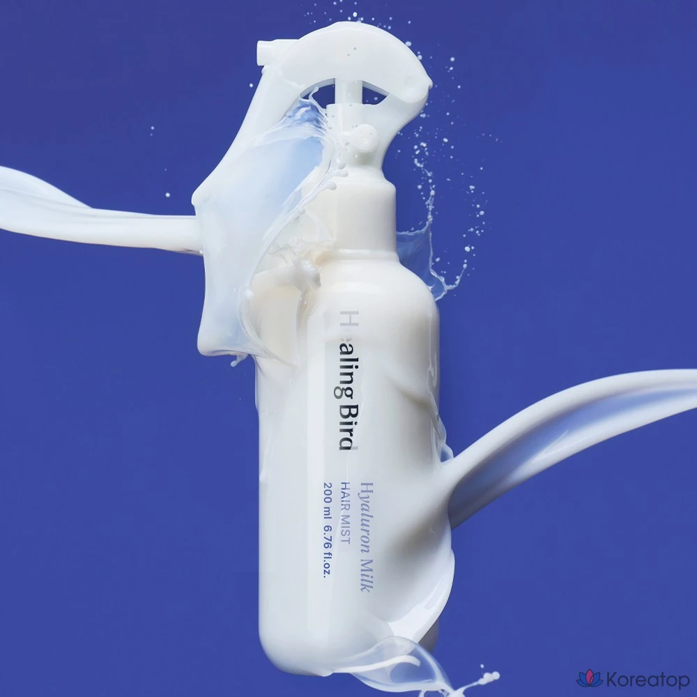 Спрей для волос Healing Bird Hyaluronic Milk Hair Mist Quick Moisture Essence, 200 мл, 1 шт.