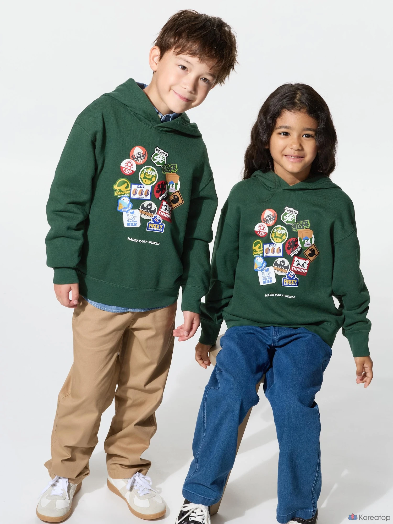 Худи детский Uniqlo Mario Kart World Sweat Hoodie D