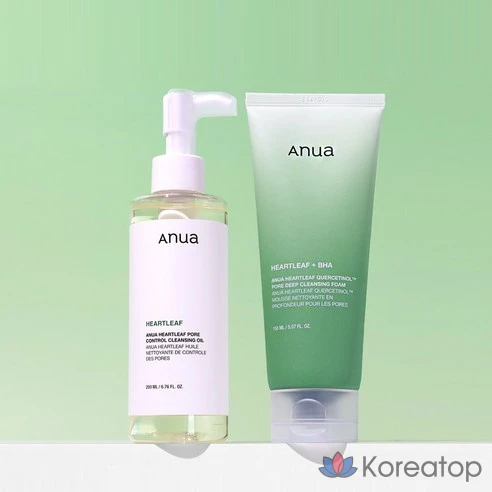 Очищающее масло Eoseongcho Cleansing Duo Oil 200 мл + Очищающая пенка 150 мл