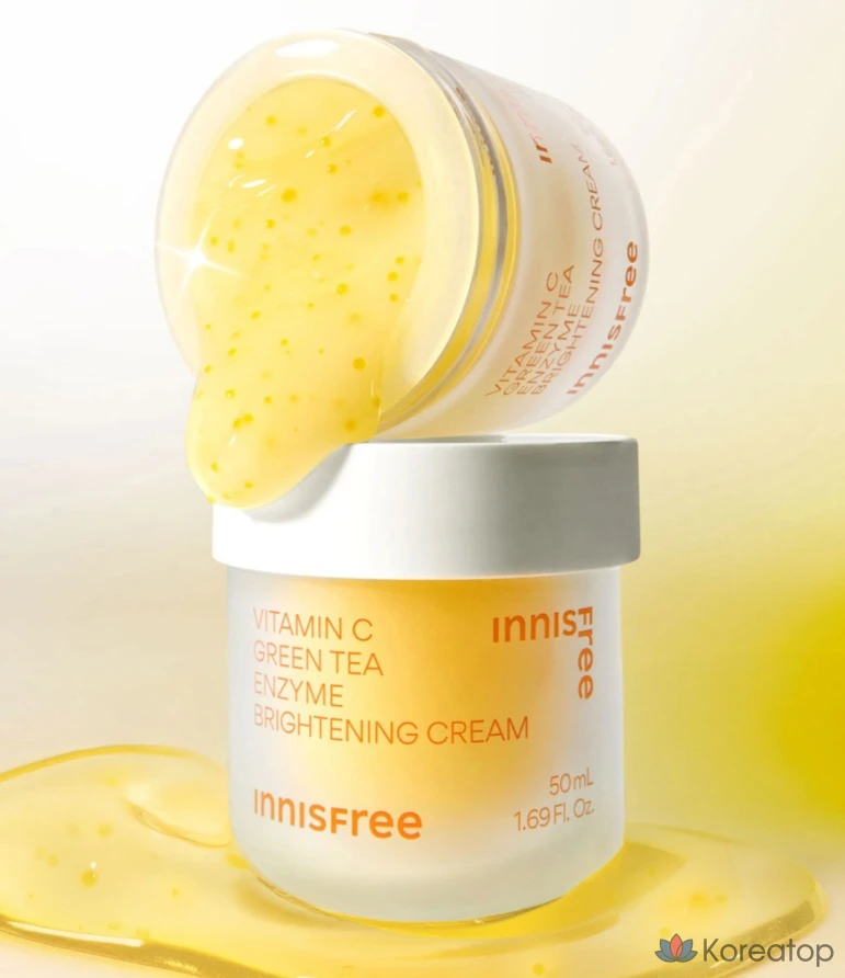Крем для лица Innisfree Vitamin C Green Tea Enzyme Spot Toner, 50 мл, 1 шт.