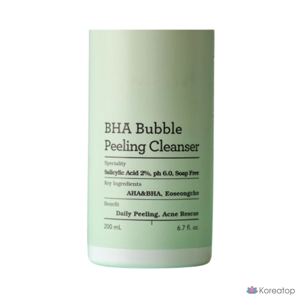 Очищающая пенка-пилинг Primera BHA Bubble Peeling Cleanser, пенка для умывания с BHA, 1 упаковка, 2 упаковки, 200 мл, фото 4