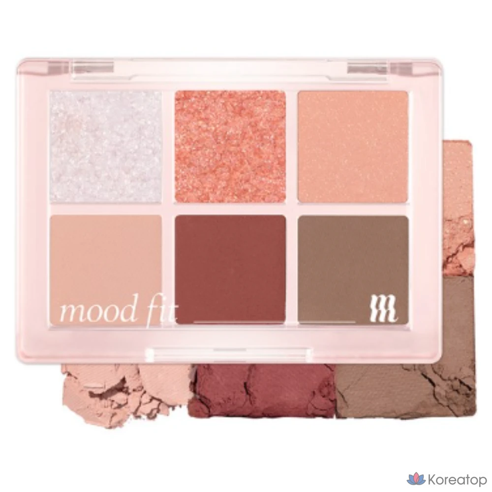 Палетка теней MERZY New Mood Fit, 5,4 г, NM3, 1 шт.