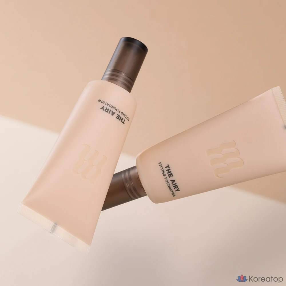 Тональный крем MERZY the Airy Fitting Foundation, 30 мл, оттенок AF3 Sand, 1 шт., фото 4