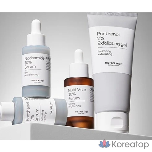 Тонизирующая и осветляющая сыворотка The Face Shop Ultimate Multi Vita 10%