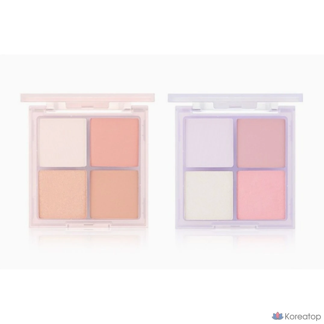 Палетка румян VDL Cheek Stain 10 г, оттенок Clean Lavender (1 шт.)