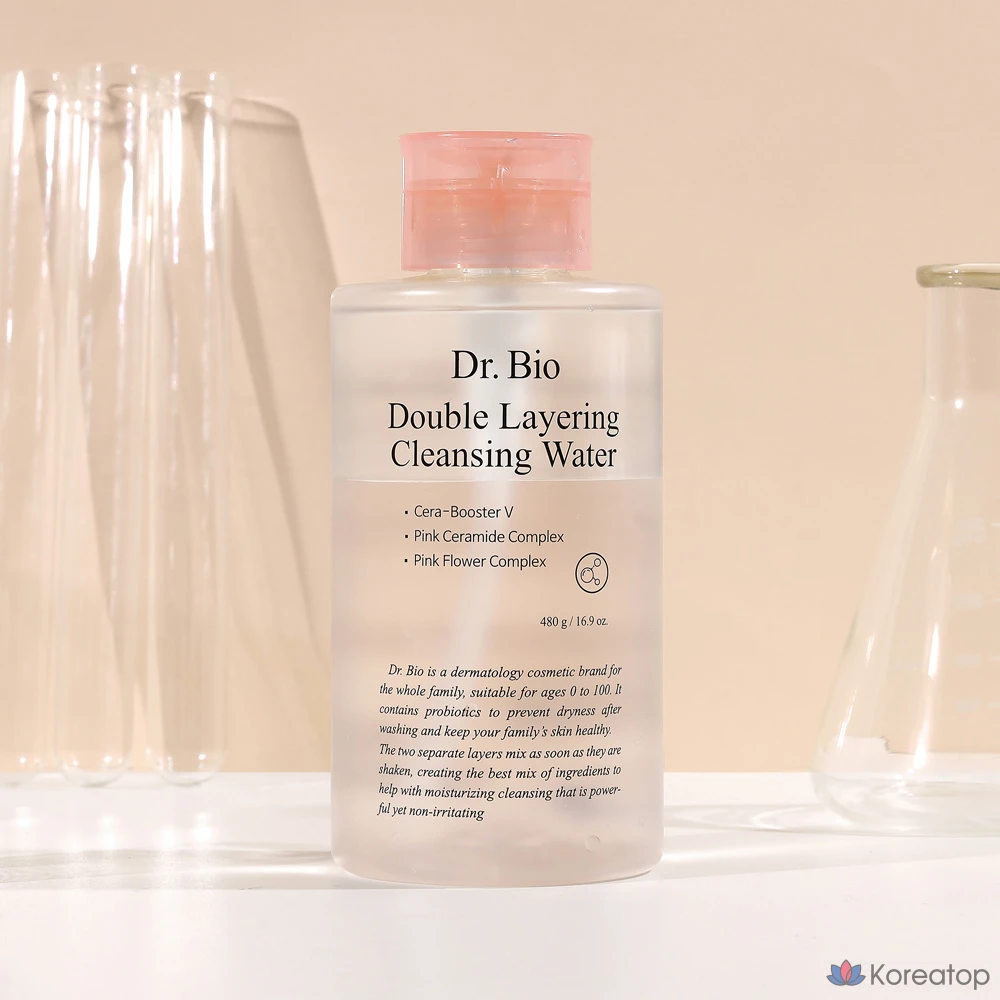 Очищающая вода Dr. Bio Double Layering, 480 г, 1 шт.