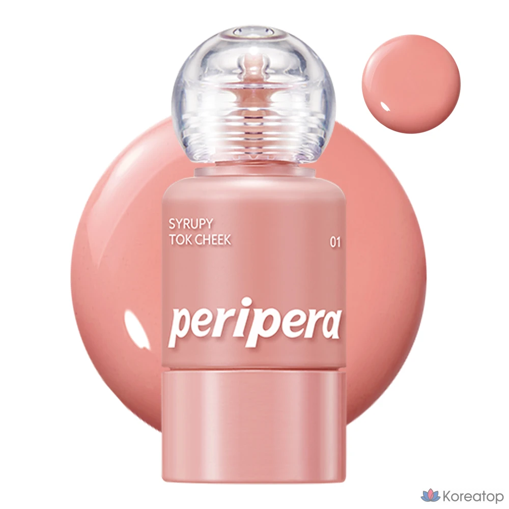 Peripera Syruppy Tok Cheek, 1 шт., 001 Lively Peach