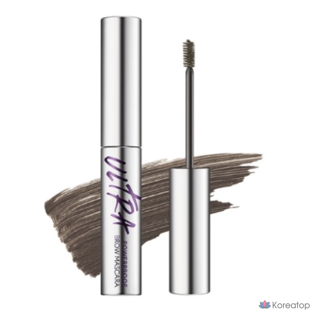 Корректор для бровей Missha Ultra Powerproof Brow Cara, 4 г, серо-коричневый (Gray Brown), 1 шт.
