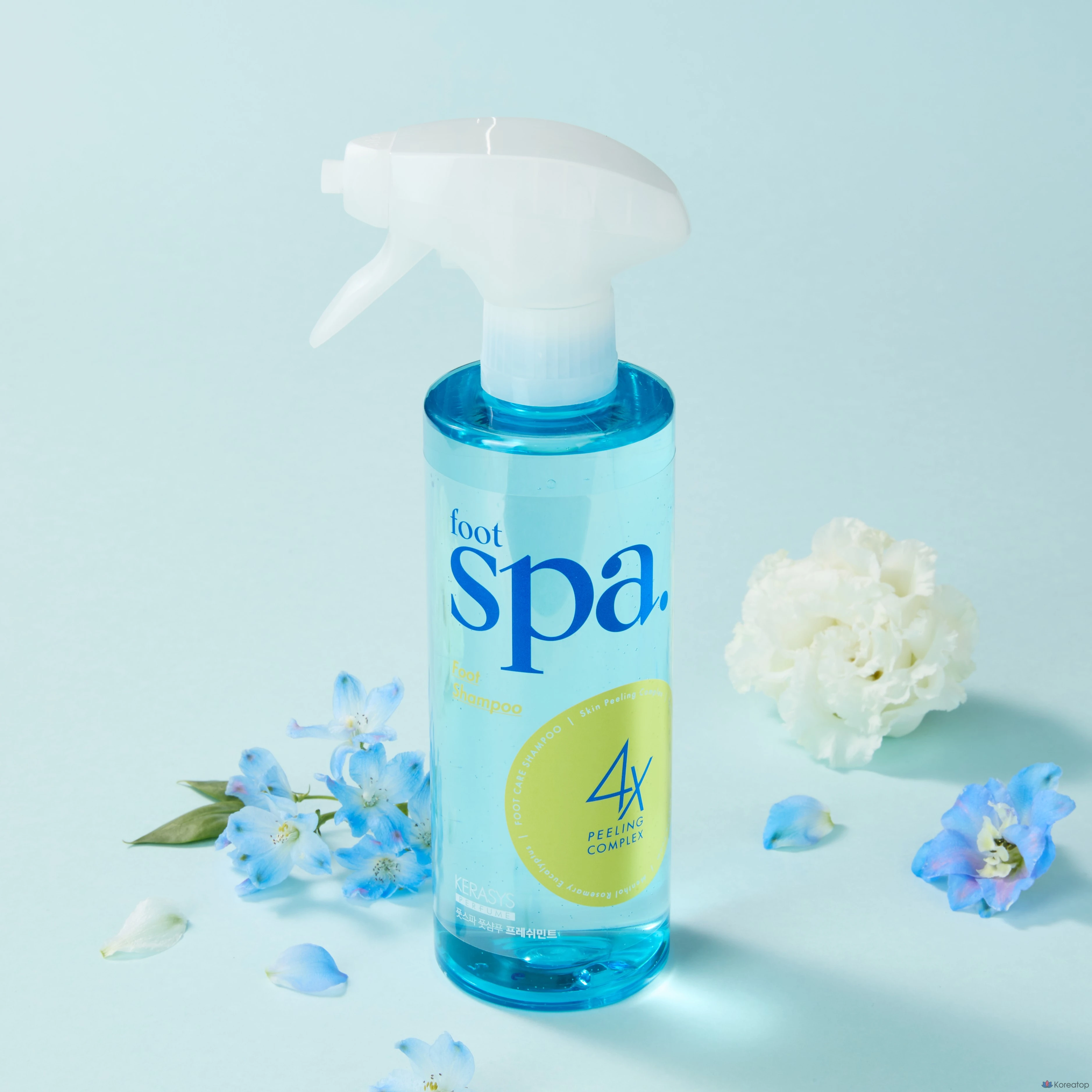 Шампунь для ног KeraSys Foot Spa Fresh Mint Perfume, 400 мл, 1 шт.