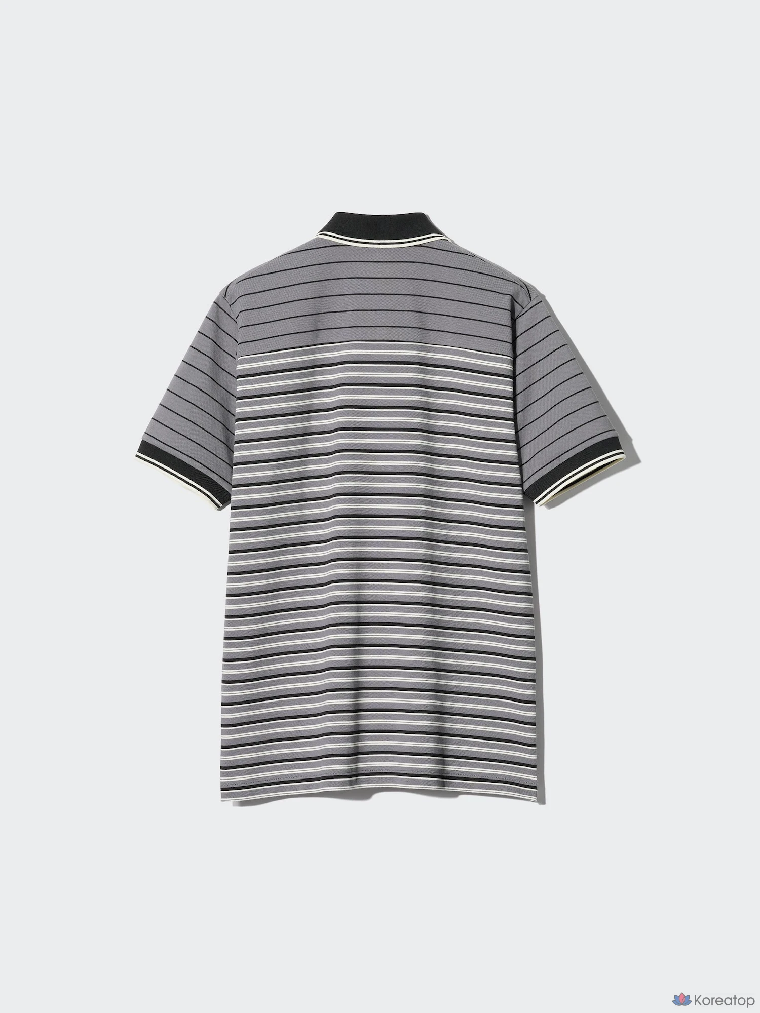 Рубашка поло Uniqlo Dry Pique Slim Fit Stripe