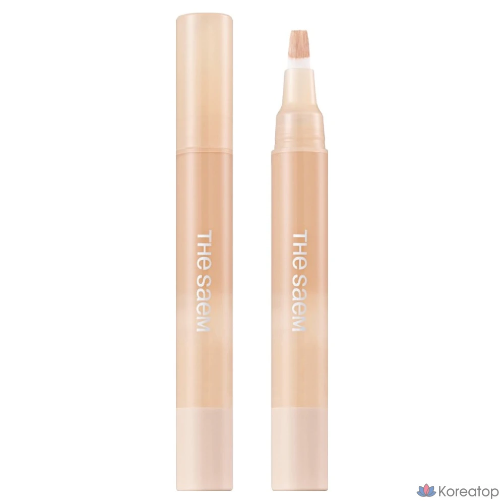 Консилер-карандаш The Saem Cover Perfection Pen Concealer, 4 мл, светло-бежевый, 1 шт.