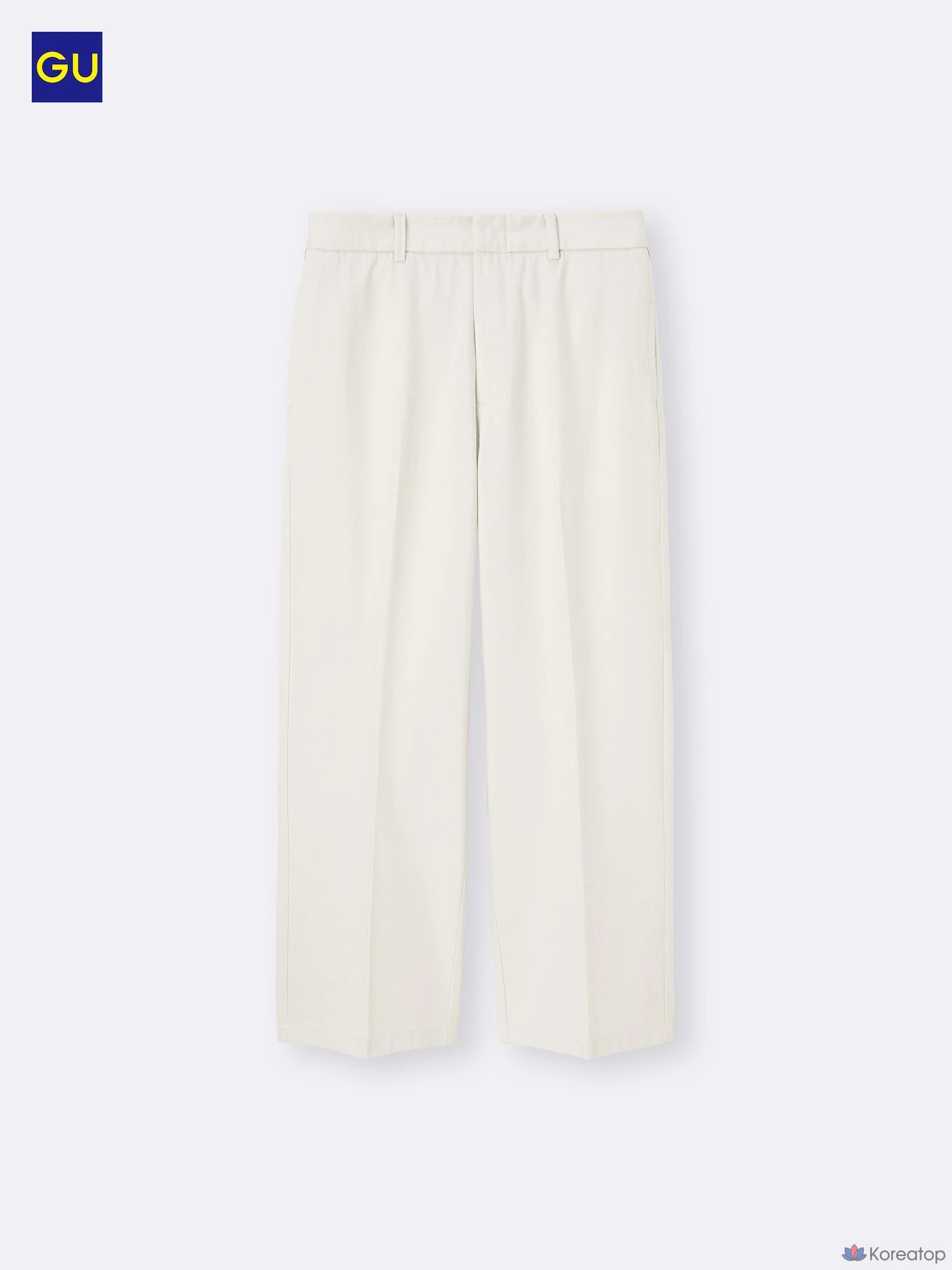 Брюки Uniqlo Twill Wide Straight Pants