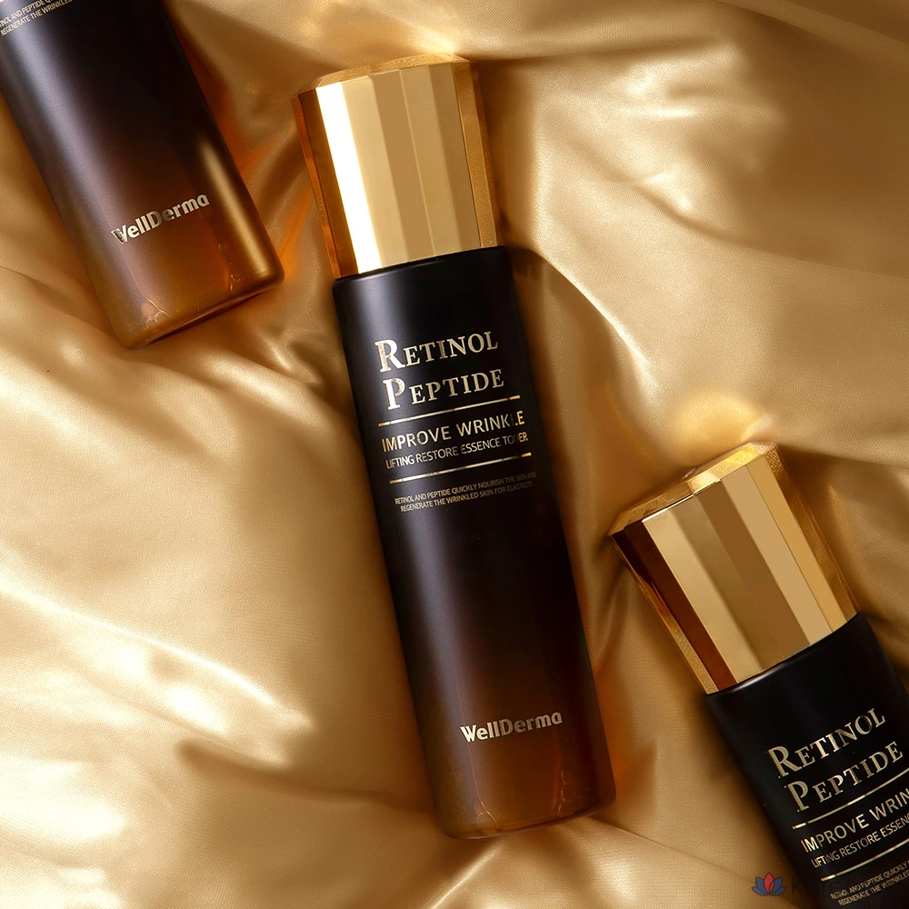 Тоник-лосьон WellDerma Retinol Peptide Lifting Restore Toner, 150 мл, 1 шт.