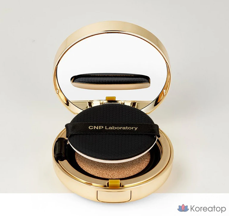 Тональный крем-ампула CNP Cha & Park Propolis Ampoule-in Cushion Foundation 15 г + сменный блок 15 г, № 21, 1 шт., фото 5