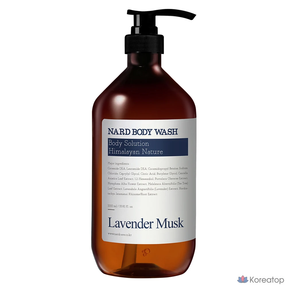 Гель для душа NARD Lavender Musk, 1 л, 1 бутылка