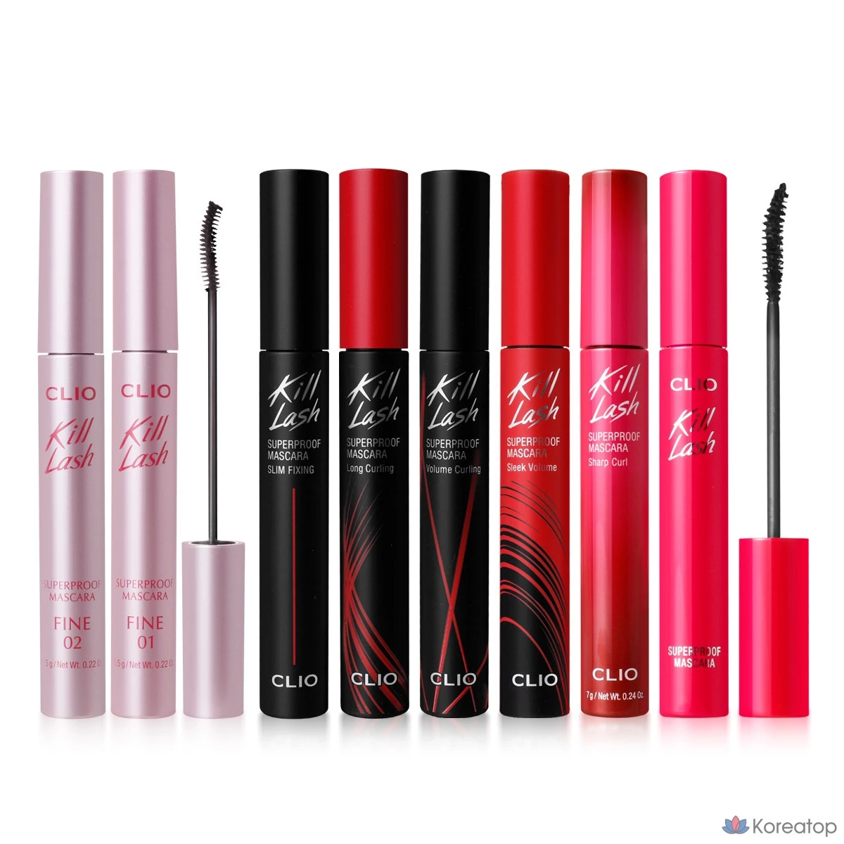 Тушь для ресниц Clio Kill Lash Superproof Volume Curling, 1 шт.