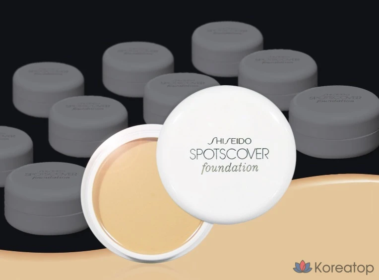 Тональный крем Shiseido Spot Cover Foundation, оттенок S101, 20 г, 1 шт., фото 2