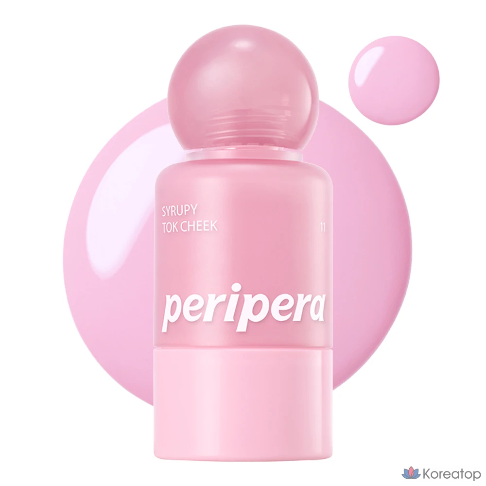 Peripera Syrup P Tok, 1 шт., 011 Свежая клубника с гипсофилой