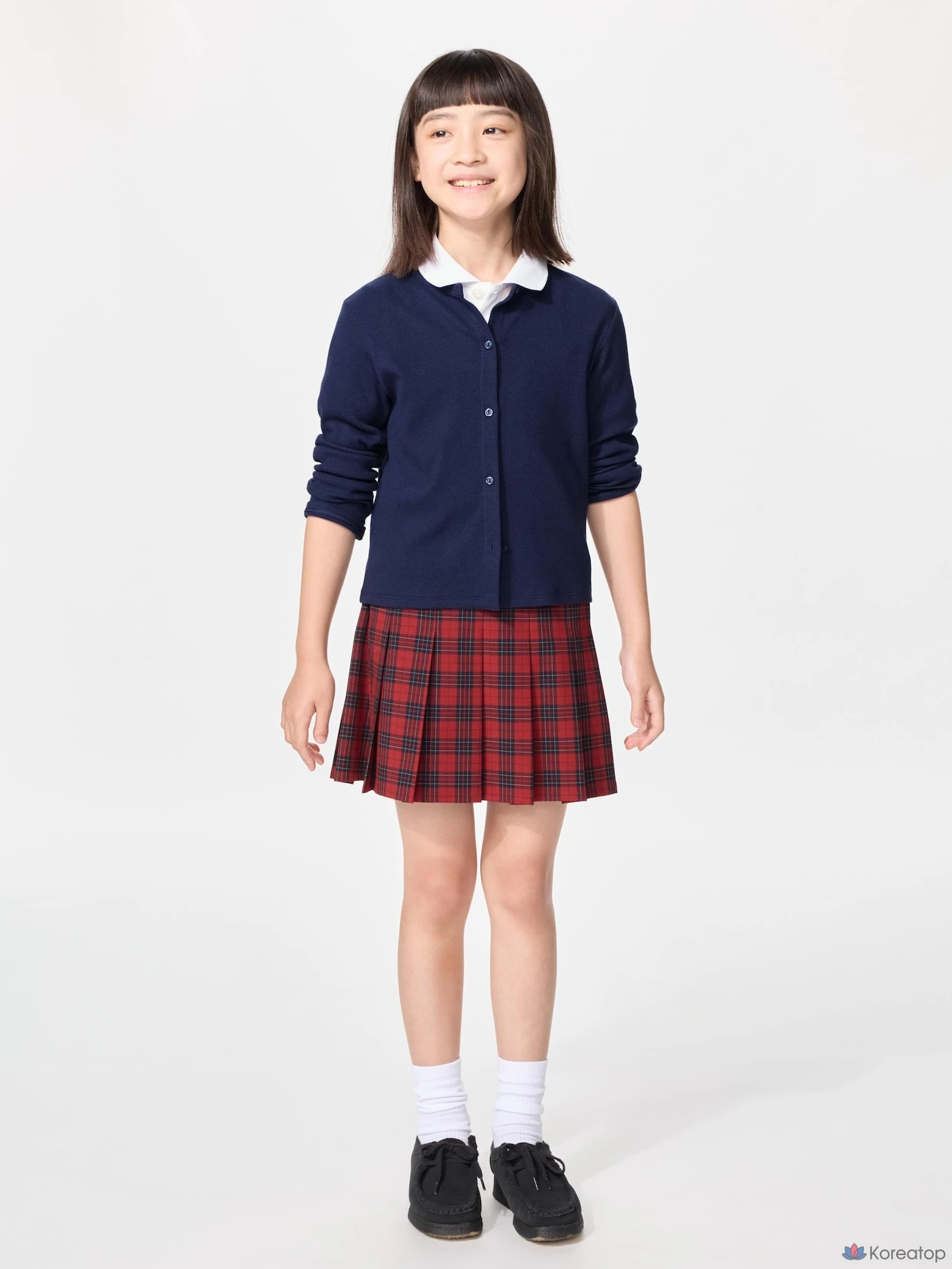 Юбка-шорты для девочек Uniqlo Pleated Mini Skorts A