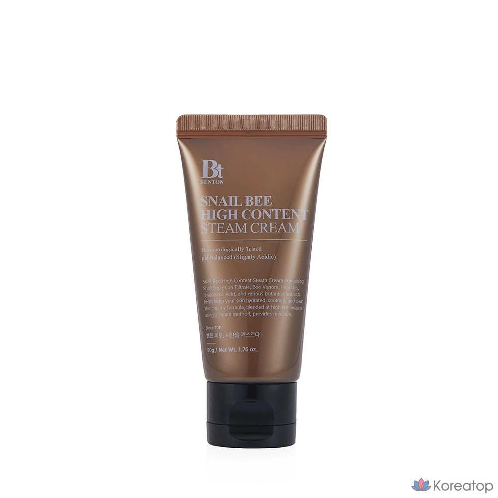 Паровой крем Benton Snailbee High Content Steam Cream 50 г для чистой кожи, 1 шт.