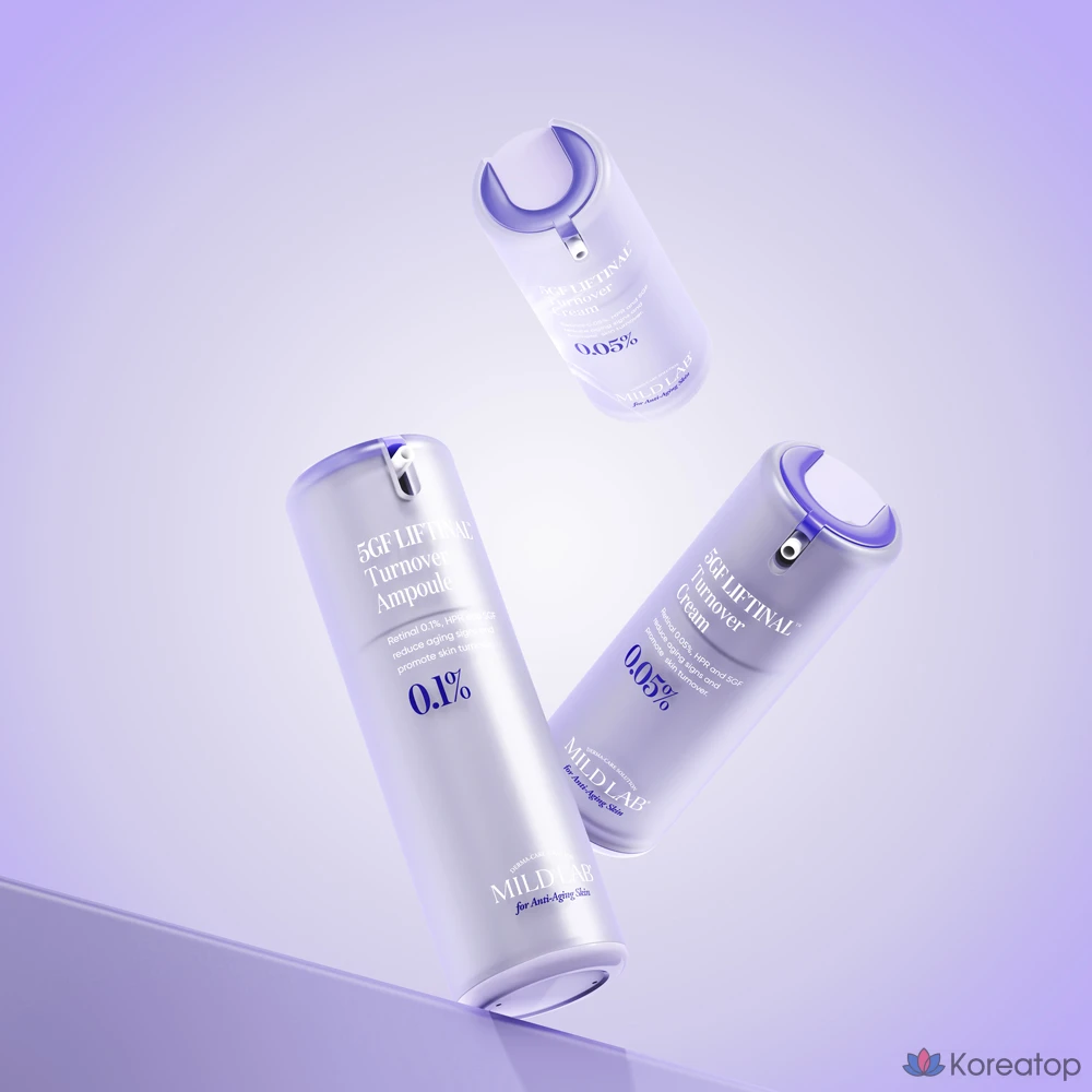 Ампульная сыворотка Mild Lab 5GF Liftinal Pore Retinol Ampoule, 30 мл, 1 шт., фото 8