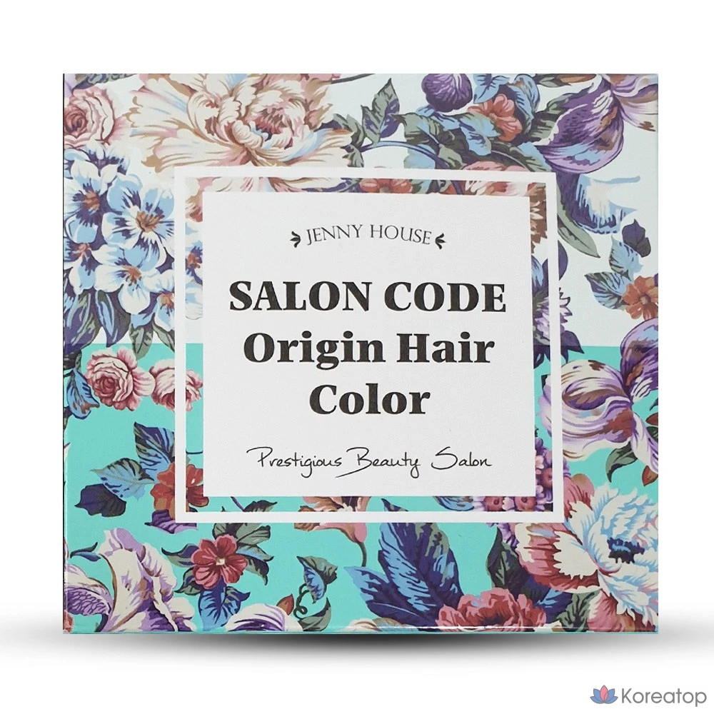 Краска для волос JennyHouse Salon Code Origin, цвет мокко-коричневый, 1 шт.