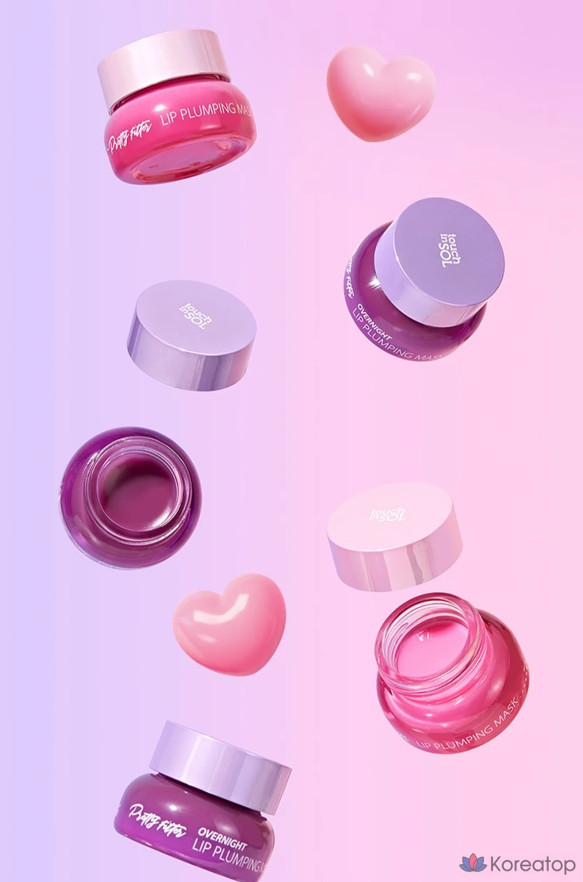 Тканевая маска для губ Touch in Sol Pretty Filter Lip Plumping Mask, 2 шт., фото 3