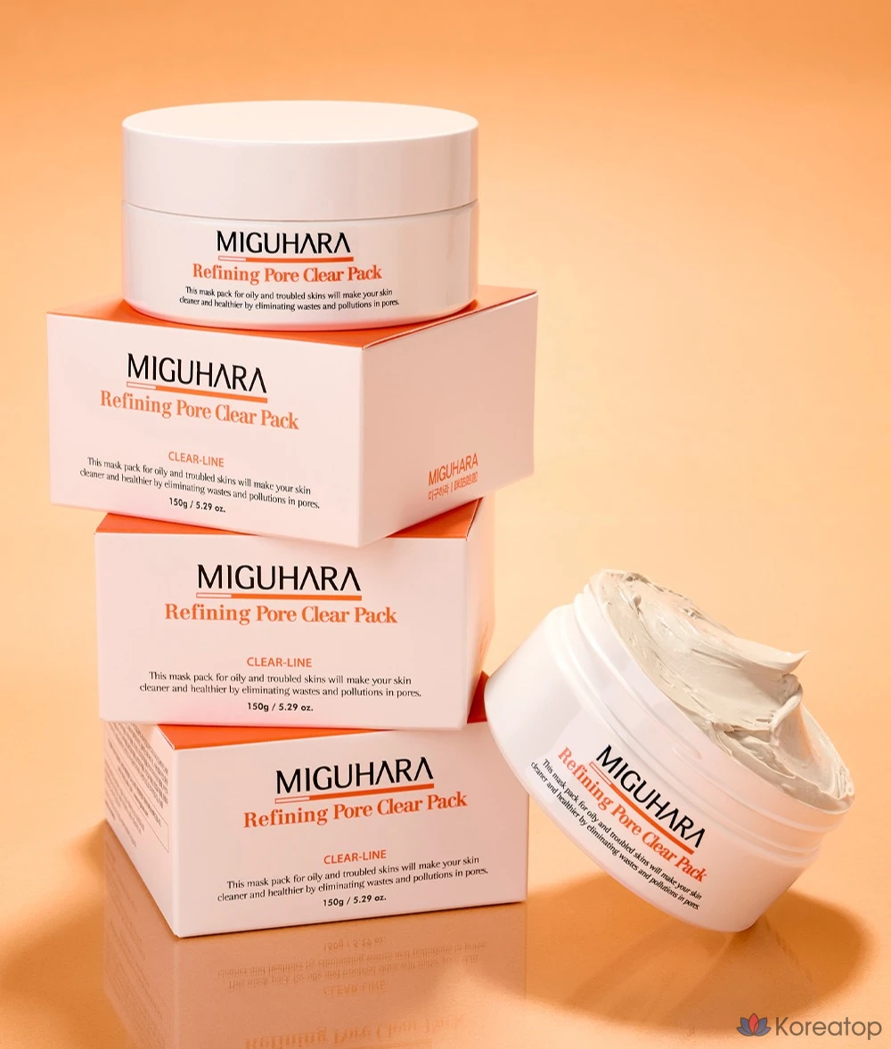 Набор для сужения пор Miguhara Refining Pore Clear Pack, 150 г, 1 упаковка