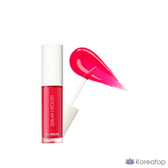 Блеск для губ The Saem Sammul Serum Lip Gloss, WH01, прозрачное покрытие, 1 шт., фото 6