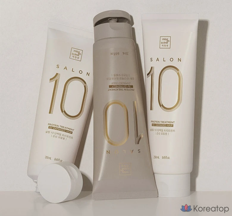 Mise en Scene Salon 10 Протеиновая маска для поврежденных волос, 250 мл, 1 шт.