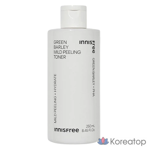 Отшелушивающий тоник Innisfree Green Barley Mild Peeling Toner, 250 мл, 1 шт.