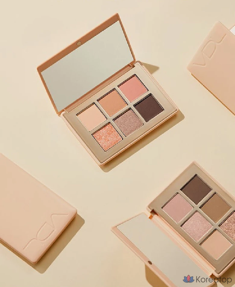 Палитра теней для век VDL Eyeshine Color Mode, 01 Персиково-оранжевый, 1 шт.