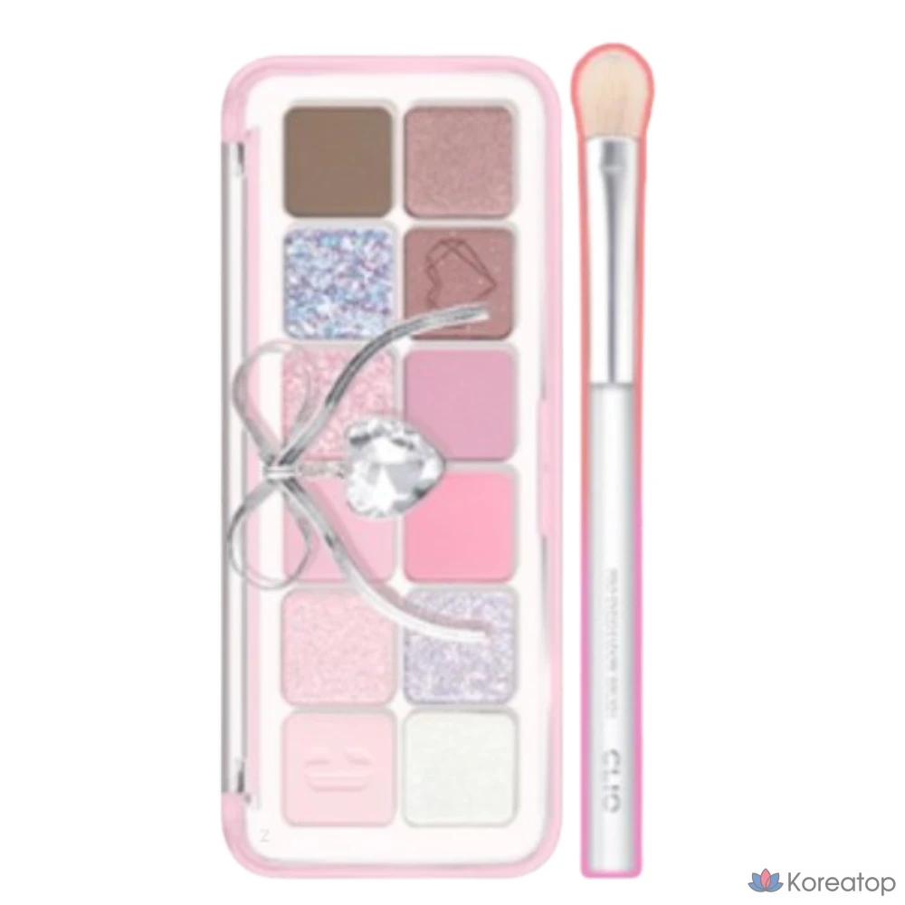 Палетка теней Clio Pro Eye Palette Air, № 12 Crystal Paw (Nyangsaengyeokjeon Koshort), 1 шт.