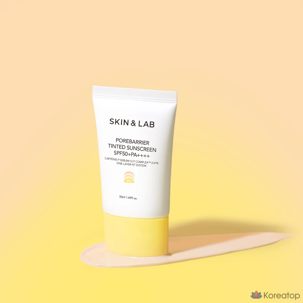 Солнцезащитный тонирующий крем SKIN&amp;LAB Pore Barrier SPF50+ PA++++, 50 мл, 1 шт.