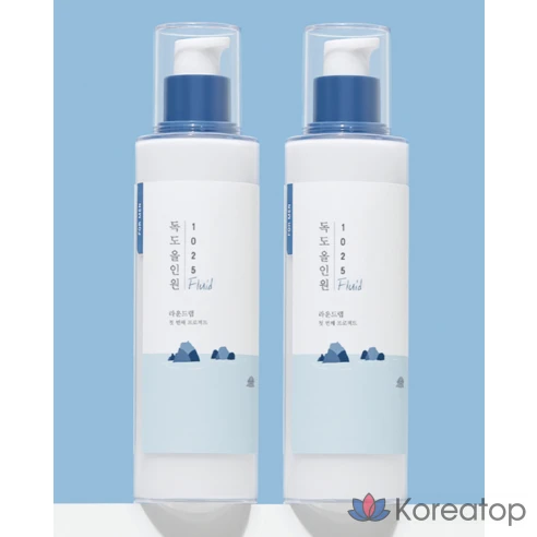 ROUND LAB Очищающая увлажняющая пенка мусс с морской водой 1025 Dokdo Bubble Foam, 200 мл