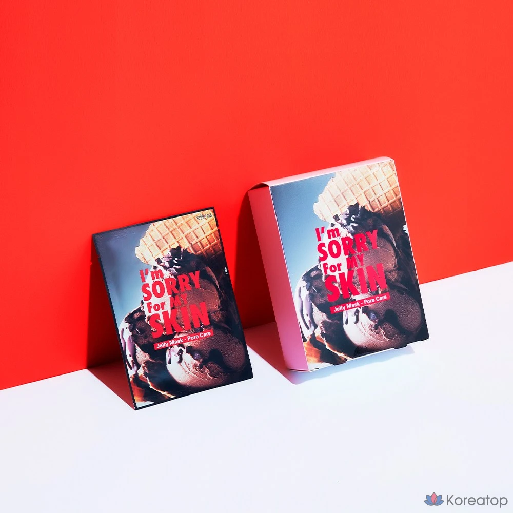 Желейная маска для очищения пор "I'm Sorry for My Skin Pore Care", 1 лист, 1 упаковка, 1 шт.