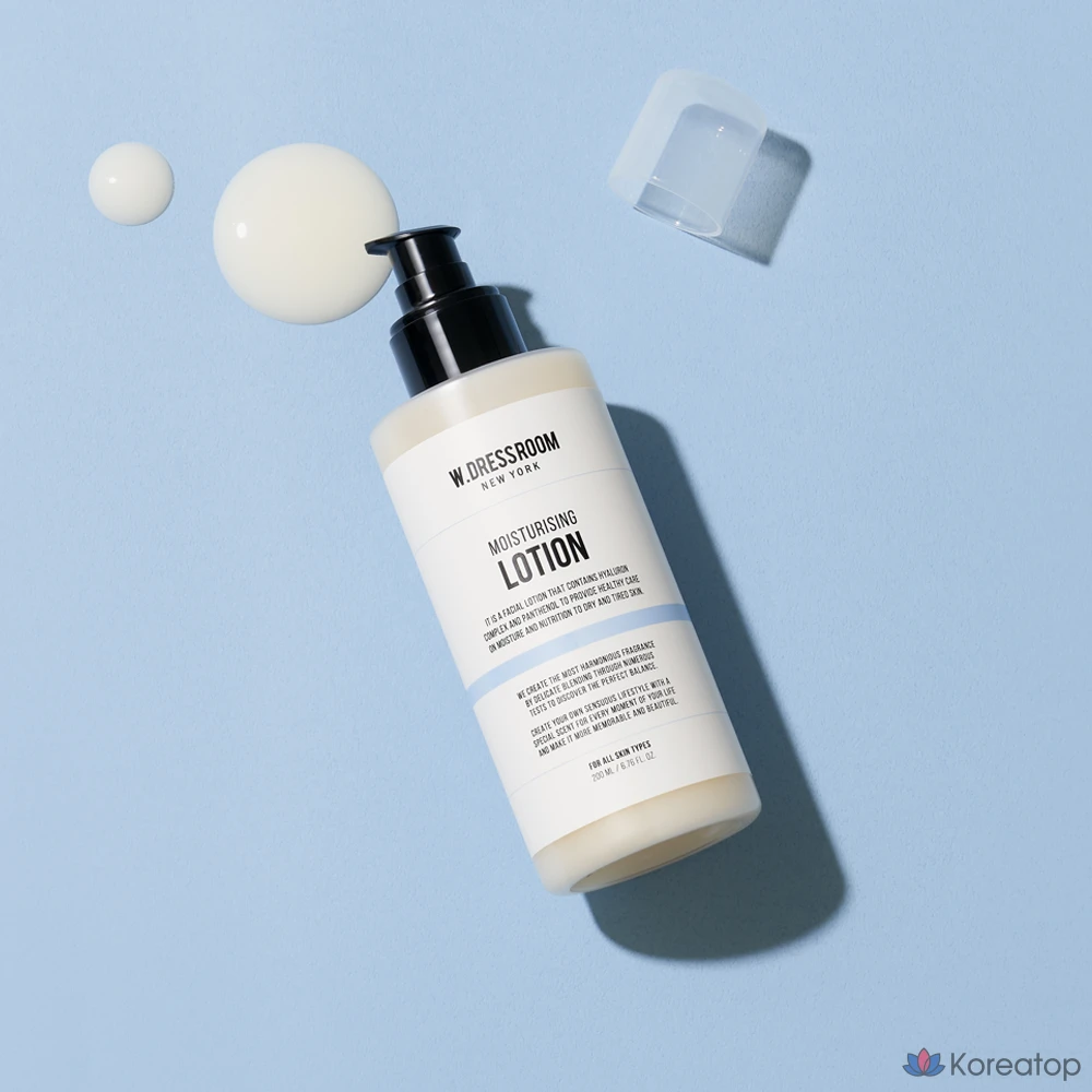Увлажняющий лосьон с гиалуроновой кислотой W.Dressroom, 200 мл, 1 шт.
