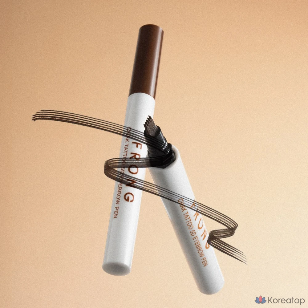 Ручка для татуажа бровей Merythod Tattoo 5D, 1 шт., серо-коричневый цвет., фото 2