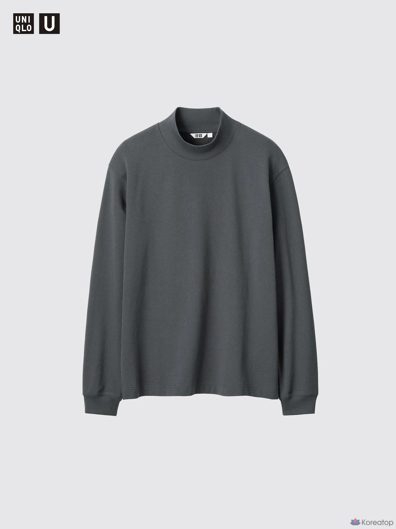 Футболка Uniqlo Mock Neck Long Sleeve T-Shirt