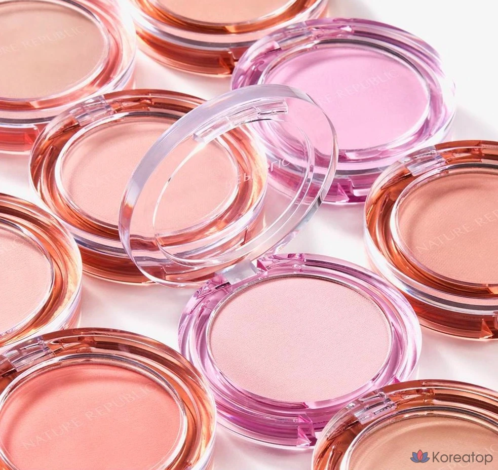 Блушер Nature Republic By Flower Blusher, оттенок 11, 5 г, 1 шт., фото 8