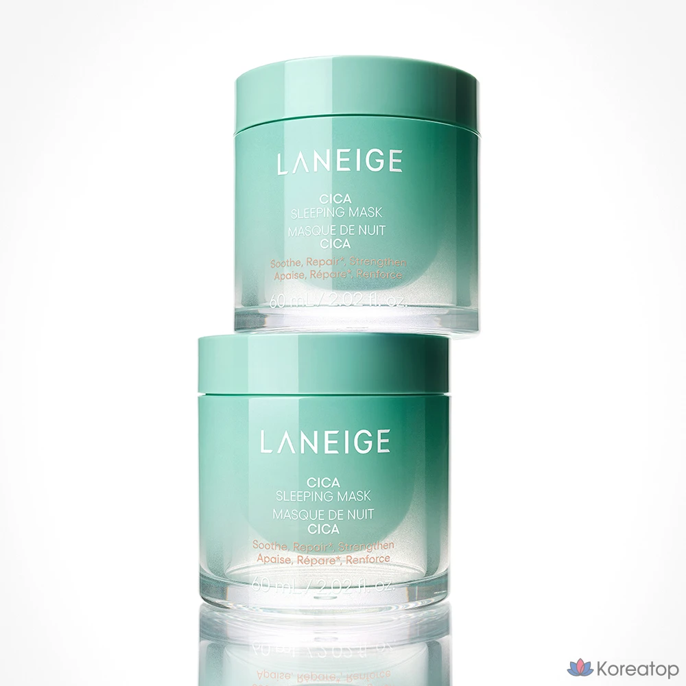 Ночная маска для лица Laneige Cica, 60 мл, 1 шт., фото 8