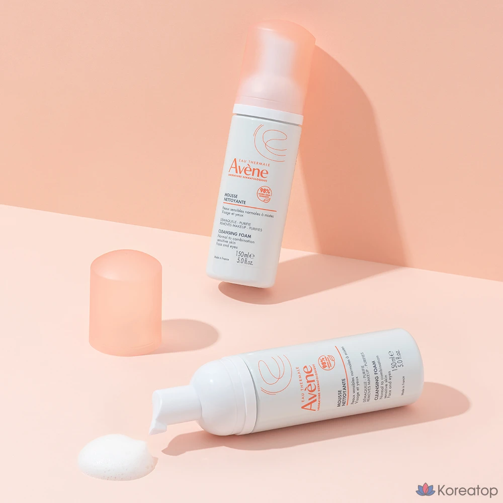 Очищающая пенка Avene Gentle Foaming Cleanser, 150 мл, 1 шт.