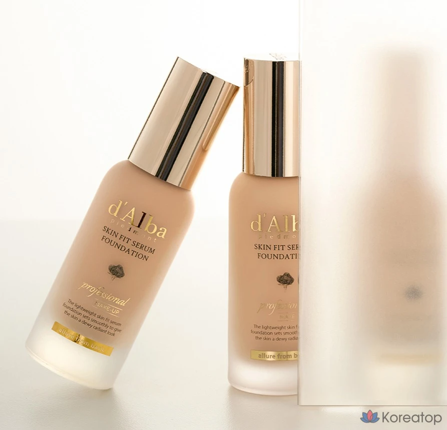 Тональный крем-спатул D'alba Skin Fit Serum Foundation, 40 мл, № 19, 1 шт.