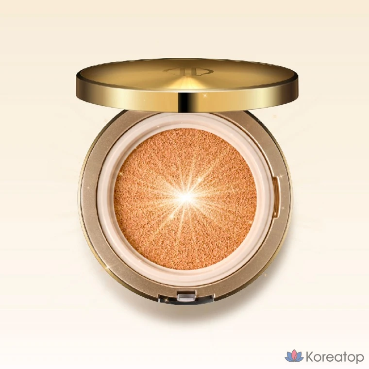 Набор тональной основы IOPE Super Vital EX Cushion Foundation 16 г + сменный блок 16 г, № 23, 1 шт.