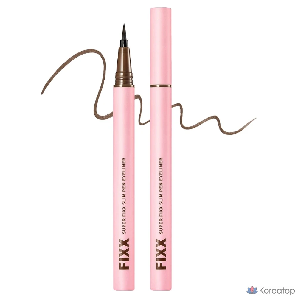 Подводка для глаз So Natural Powder Forum Super Fix Slim Pen Eyeliner, 0.4g, цвет 02 Wood Brown, 1 шт.