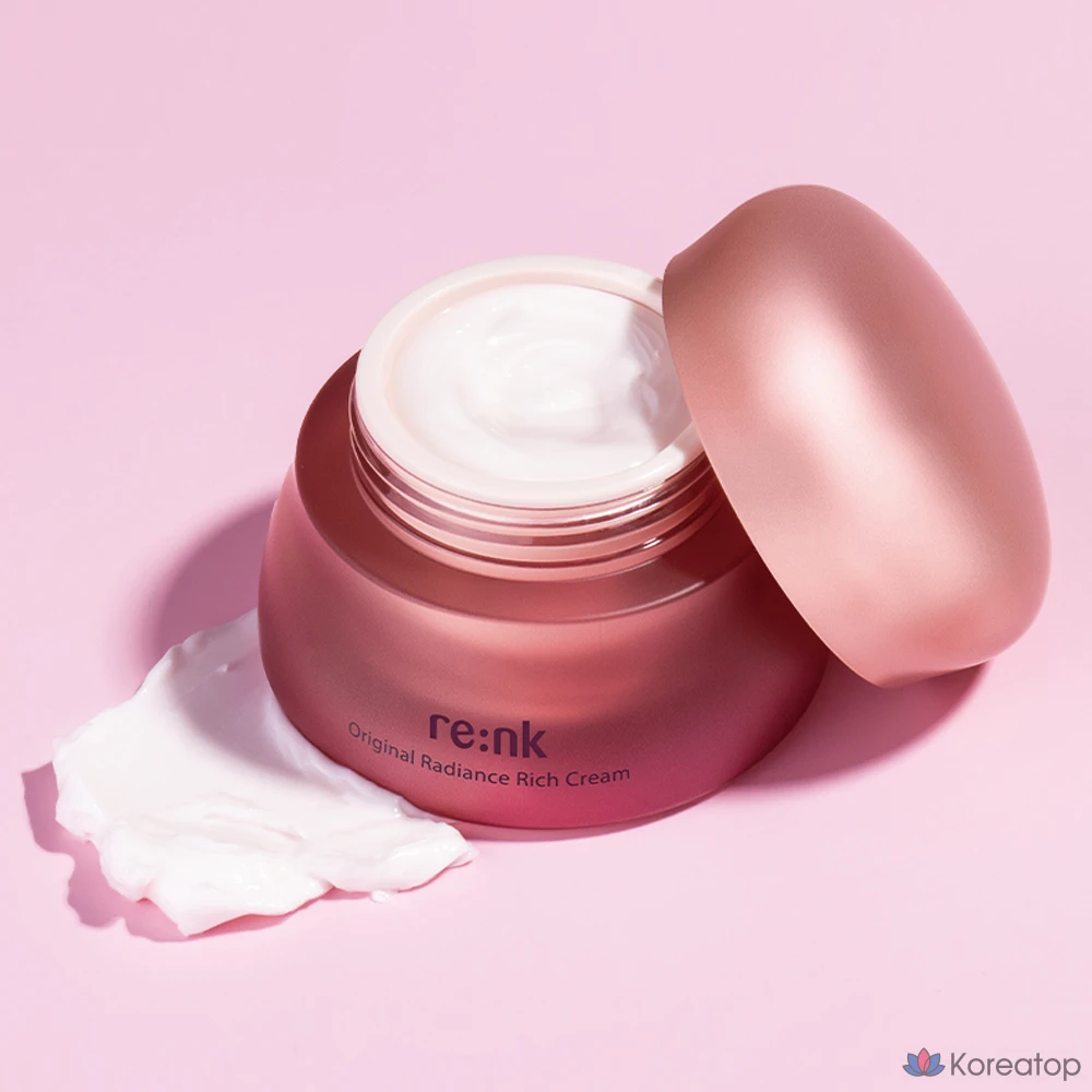 Набор крема для лица Re:Nk Original Radiance Rich Cream Special Set, 2 комплекта в фирменной сумке., фото 3